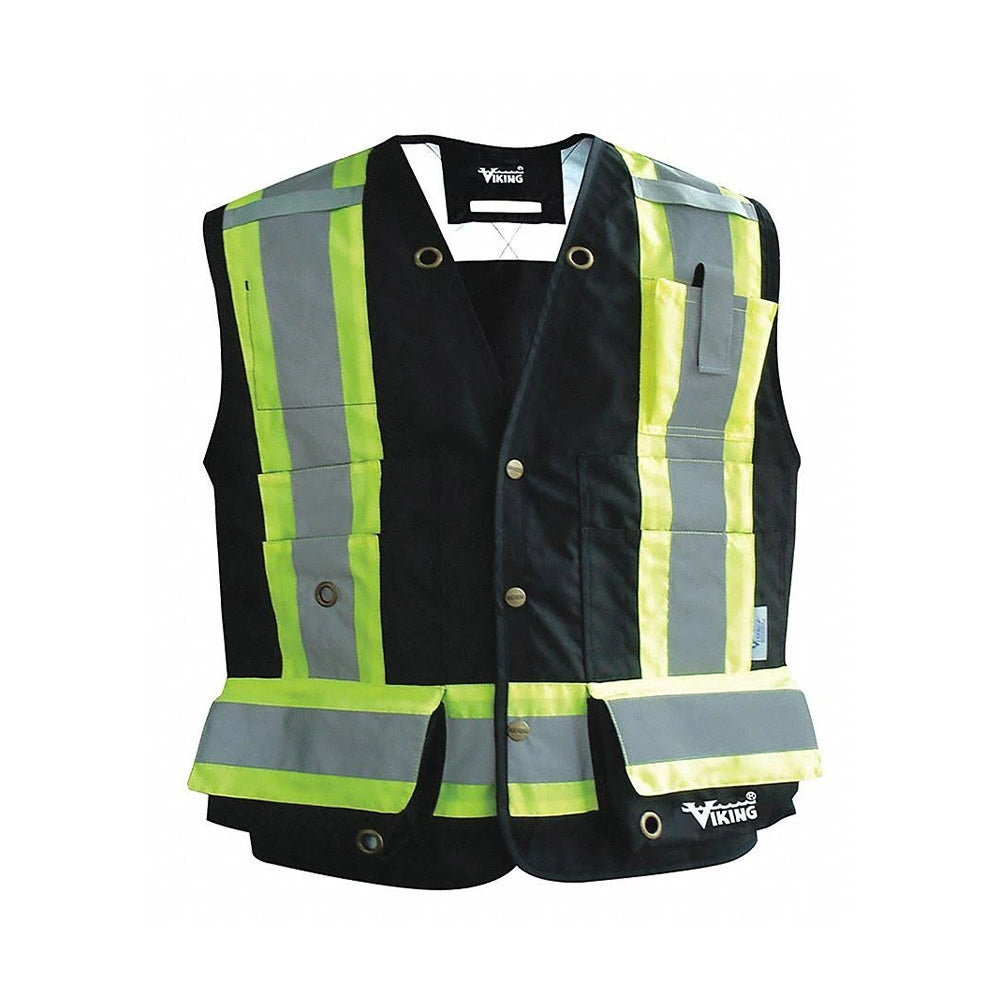 Reflective Vest with Zip and ID Pocket - Protekta Safety Gear