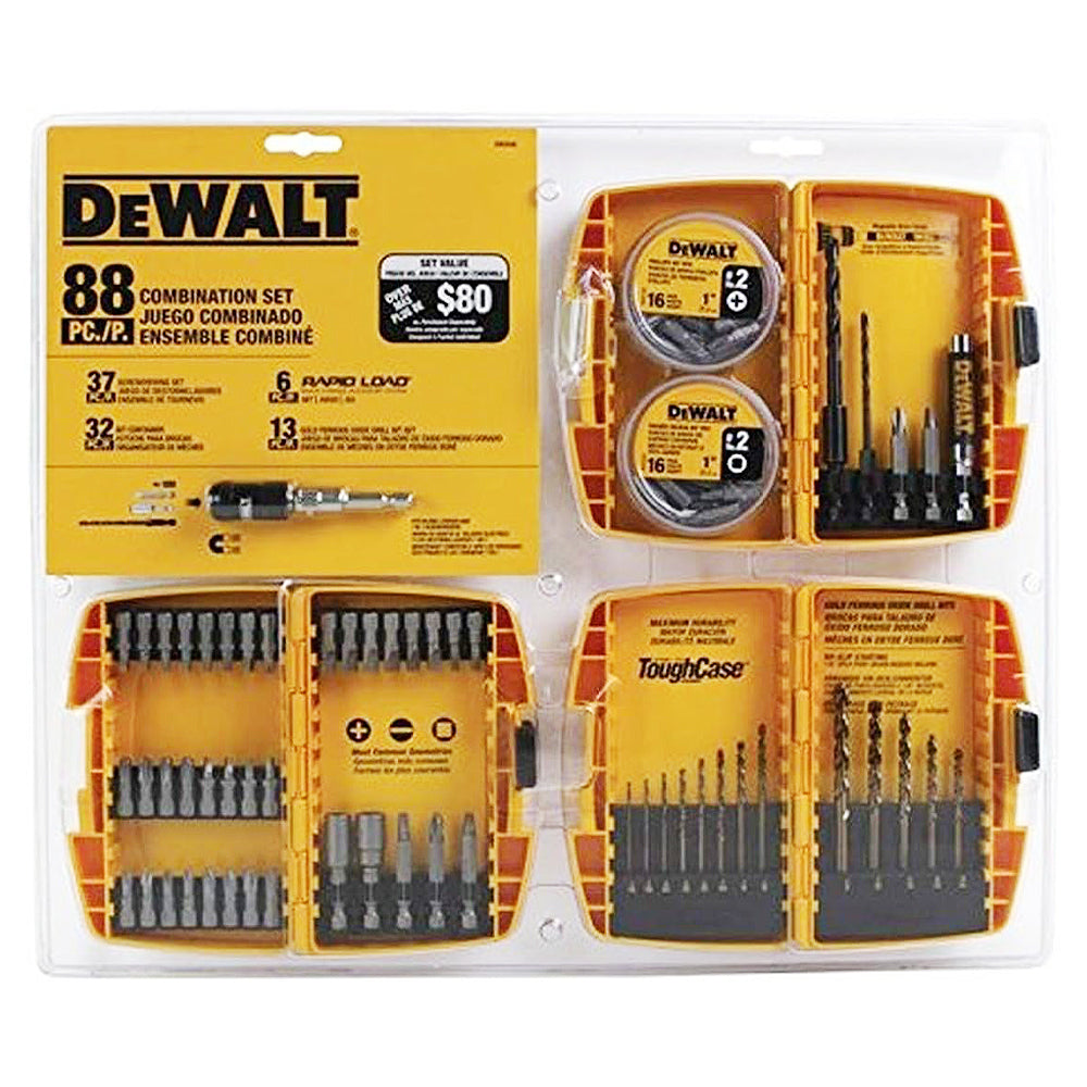 DeWALT 88 piece Combination Accessory Set