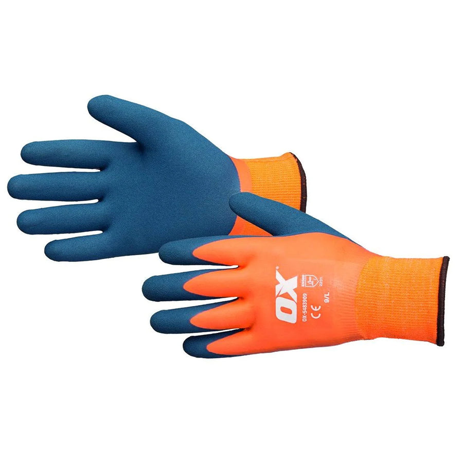 OX Waterproof Latex Thermal Gloves