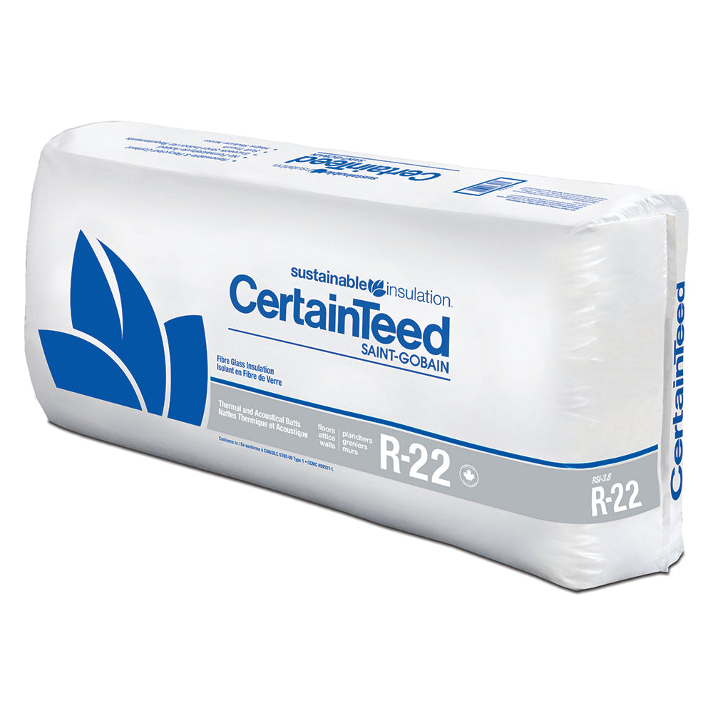 Certainteed Fiberglass Insulation For Wood R22 | ADSS - Alberta Drywall ...